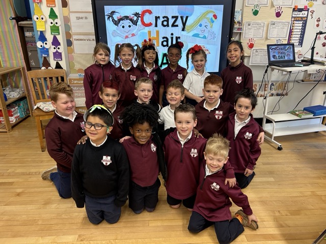 Kindegarten Class at St. Mark School in Catonsville, MD